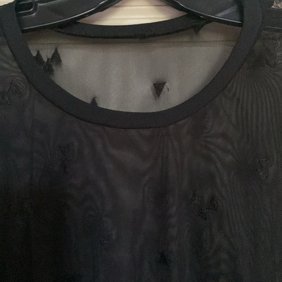 HURLEY SHEER MESH LOGO T-SHIRT - Picture 2 of 8